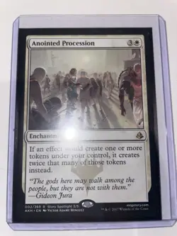 Magic The Gathering Anointed Procession Amonkhet Regular Card No 2 Non Foil - Image 1