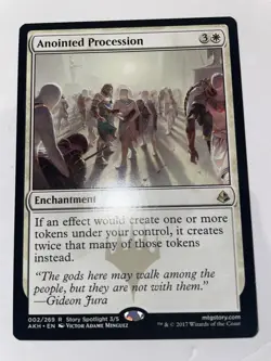Magic The Gathering Anointed Procession Amonkhet Regular Card No 2 Non Foil - Image 2