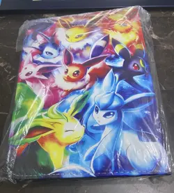 50 Pages Premium Pocket ZIP Card Binder/Folder Pokemon 400 Cards Album Collector - Image 1