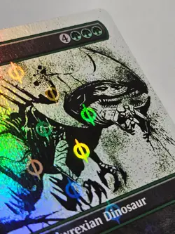 Tyrranax Rex (Showcase) (Step-and-Compleat Foil) - Phyrexia: All Will Be One - Image 3