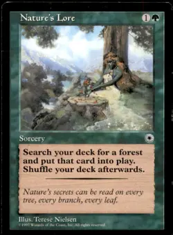 Nature's Lore LP Light Play The List MTG [5544] - Image 1