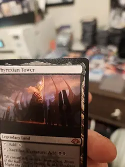 Phyrexian Tower Modern Horizons 3 MTG Magic The Gathering Land - Image 4