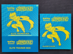 Pokemon Sun&Moon Lost Thunder ETB Player's Guide & Box Cover - Image 1