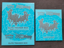 Pokemon Sun&Moon Ultra Prism ETB Player's Guide & Box Cover - Image 1