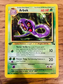 1st Edition Uncommon/Common Fossil Set Pokemon Cards! FAST & FREE P&P! - Image 2