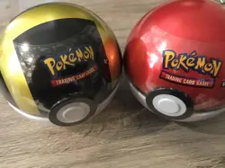 (2) Pokemon TCG PokeBall Tin C23 + D23 NEW/FACTORY SEALED - Image 1