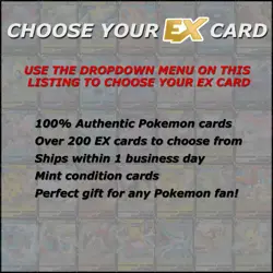 Pokemon EX Cards - Choose Your Card - Full Art Ultra Rare EX Holo English NM - Image 2