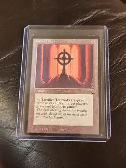 Tormod's Crypt The Dark 1994 Regular Uncommon MTG Magic the Gathering LP - Image 1
