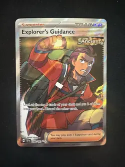 Explorers Guidance 200/162 Temporal Forces (TEF) NM Full Art Pokemon Card - Image 1