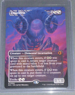 Emptiness (Borderless) Lorwyn Eclipsed mythic M 0294 - Image 1