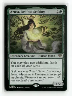 Azusa, Lost but Seeking Commander Masters Regular - Image 1