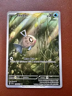 Feebas 198/191 - Surging Sparks - Illustration Rare - Pokemon TCG MINT - Image 1