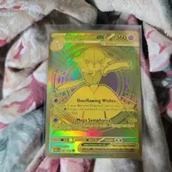 Pokemon Mega Evolutions Mega Gardevoir EX 187/132 Mega Hyper Rare Gold English - Image 1