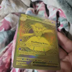 Pokemon Mega Evolutions Mega Gardevoir EX 187/132 Mega Hyper Rare Gold English - Image 3