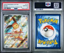 PSA 10 Eevee 173 SVP EN Prismatic Evolutions ETB Promo Pokemon Card GEM MINT - Image 3