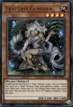 Traptrix Genlisea Ltd Ed Ultra Rare LART-EN056 Yu-Gi-Oh! - Image 1