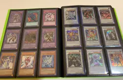 Yugioh Binder Collection Blue Eyes White Dragons, Dark Magicians Cards - Image 3