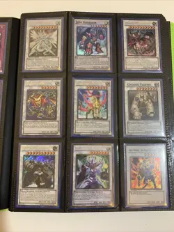 Yugioh Binder Collection Blue Eyes White Dragons, Dark Magicians Cards - Image 4