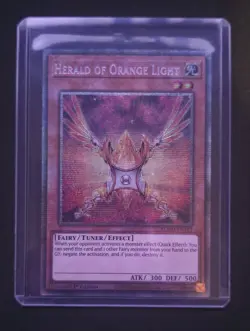 Yu-Gi-Oh BLMM-EN103 Herald of Orange Light Starlight Rare Card 1st Edition - Image 1