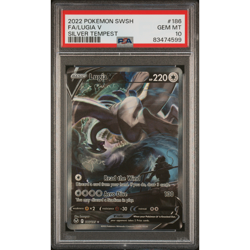 Pokemon Lugia V Silver Tempest Full Alt Art #186 PSA 10 Gem Mint - Image 1