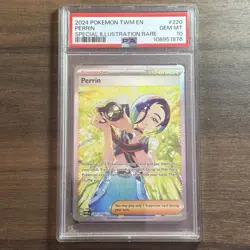PSA-10 Perrin Special Illustration Rare 220/167 Pokemon Card Twilight Masquerade - Image 1