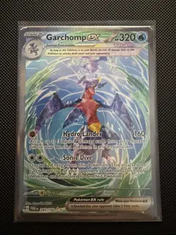 Pokemon TCG Card Garchomp ex 245/182 Paradox Rift Special Illustration Rare - NM - Image 3