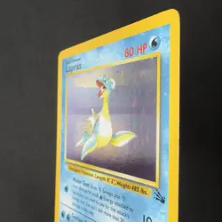 1999 Pokemon Lapras 10/62 Holo Rare Fossil set WOTC Vintage TCG Card Near Mint - Image 5