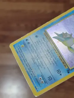 PL! - Lapras 10/62 Fossil Set Holo Foil Rare Vintage 1999 Pokemon CARD - Image 3