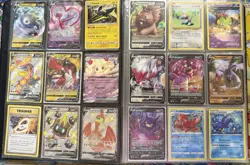 Pokemon Card Mega English Collection Bulk Folder Bundle/Lot + Binder - Image 1