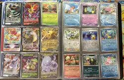 Pokemon Card Mega English Collection Bulk Folder Bundle/Lot + Binder - Image 5