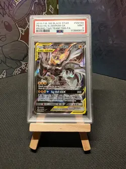 Pikachu & Zekrom GX - SM168 Sun & Moon Black Star Promo PSA 9 MINT - POKEMON TCG - Image 1