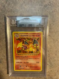 2016 Pokemon Charizard 11/108 Holo XY Evolutions - BGS 9 - Image 1