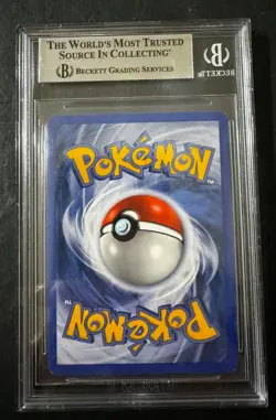 Pokemon Rayquaza Gold Star 107/107 EX DEOXYS ENG BGS 8.5 MINT Holo WOTC - Image 2