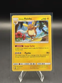 Alolan Raichu 31/111 (SM Crimson Invasion) Rare Holo - Pokemon TCG (NM) - Image 1