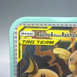 Pokemon NM Raichu & Alolan Raichu GX 54/236 Sm-Unified Minds Holo - Image 4