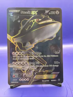 2016 Pokemon XY Steam Siege #108 Steelix EX FULL ART Ultra Rare (A) See Pics - Image 1