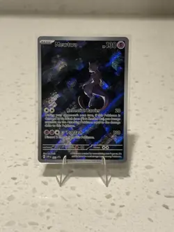 Pokemon Mewtwo TCG Black Star Promo Card 151 Holo UPC 052 - Image 1