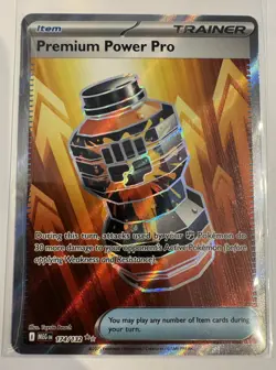 Premium Power Pro 174/132 Mega Evolution Ultra Rare Full Art Pokemon TCG NM - Image 1