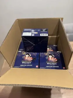 One Piece Romance Dawn BLUE BOTTOM Booster Box/Display Case FIRST WAVE EMPTY - Image 1