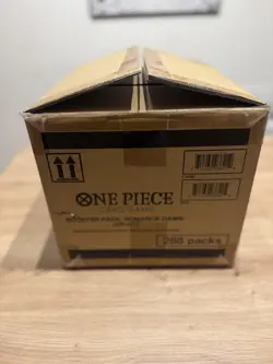 One Piece Romance Dawn BLUE BOTTOM Booster Box/Display Case FIRST WAVE EMPTY - Image 4