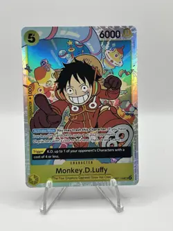 One Piece CCG Monkey.D.Luffy OP07-109 SR - English - NM - Image 1