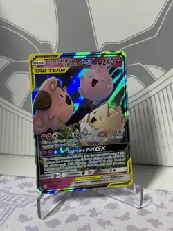 Pokemon TCG: Togepi & Cleffa & Igglybuff GX Tag Team (SM Cosmic Eclipse) 143/236 - Image 2