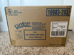 Sealed CASE 2022 McDonald's Happy Meal Factory 150 packs Pokemon Cards Victini - Image 1