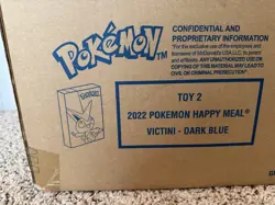 Sealed CASE 2022 McDonald's Happy Meal Factory 150 packs Pokemon Cards Victini - Image 3