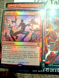 x10 SpiderMan MTG Mystic Cards With Spider-Verse M 0093 SPM*EN Foil All NP+ NM/M - Image 2