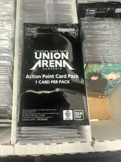 Union Arena Card Game Action Point Card Pack English Set of 3 Packs Promo New - Image 2
