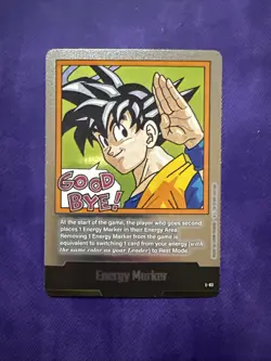 Energy Marker E-83 Silver Manga Booster 02 Dragon Ball Fusion Tcg Card English - Image 2
