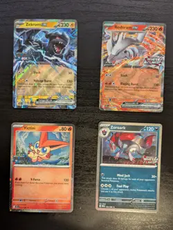 Unova Heavy Hitters Premium Collection Promo Cards x 4 - Image 1