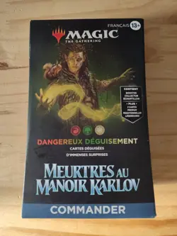 Deck commander - Dangereux deguisement - Meurtres au Manoir Karlov - MTG - Image 1