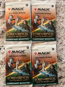 Magic The Lord of the Rings: Tales of Middle-Earth Jumpstart Four Booster Packs - Image 1